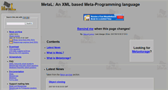 Desktop Screenshot of meta-language.net