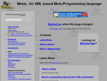 Tablet Screenshot of meta-language.net